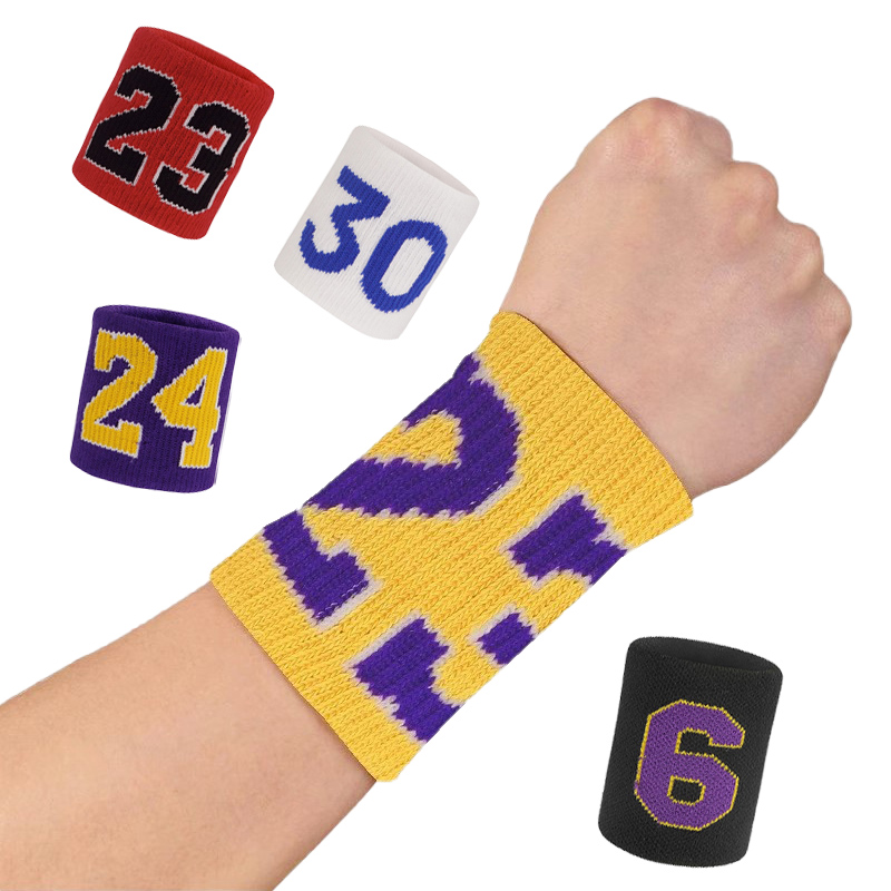 Wristband Pair Sweat - 1pc Basquete Fitness Pulseira Esporte Sweatband