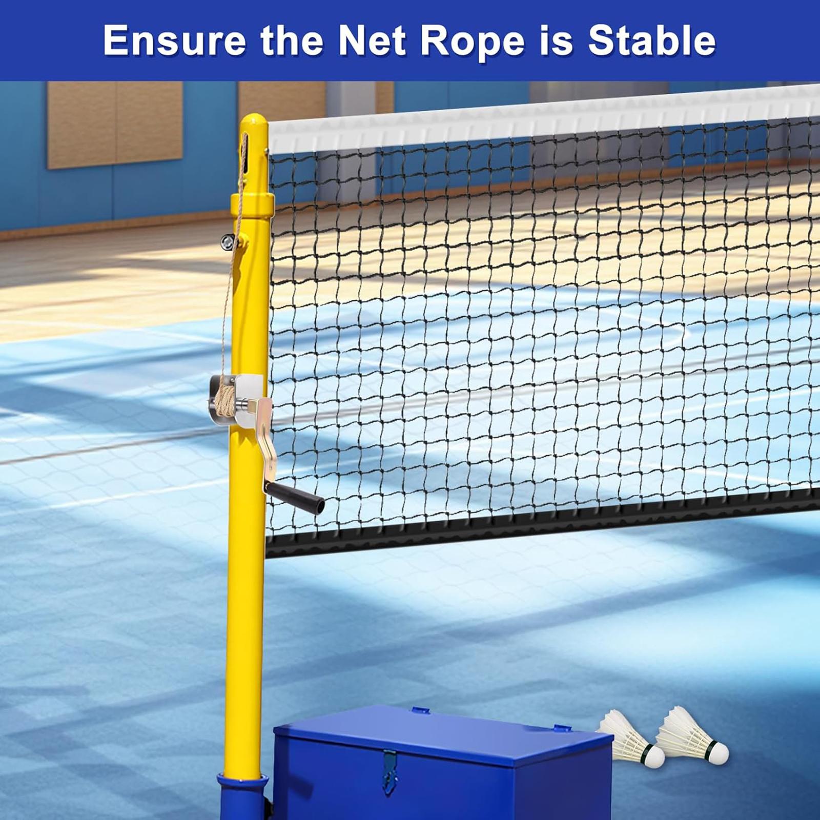 Badminton Poster - Tensionador de Rede Esportiva Portátil com