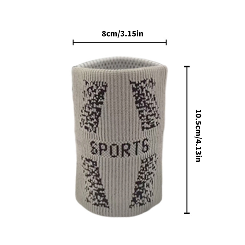 Wristband Pair Sweat - 1 par pulseira esportiva para homens