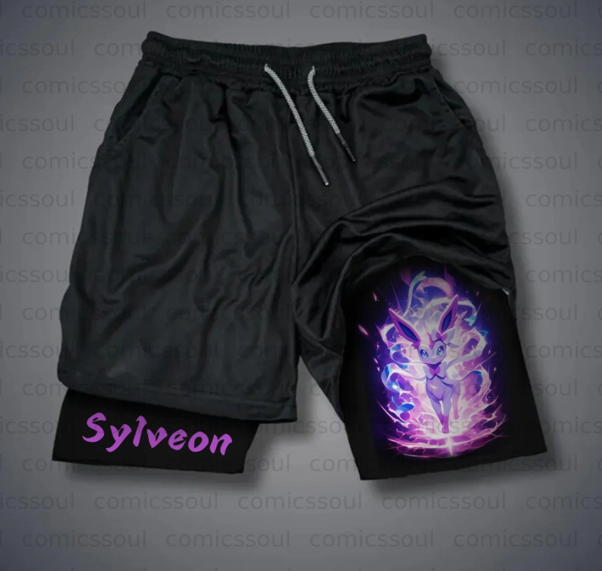 Badminton Tv - Shorts Esportivos Oficiais Pokémon Anime Collaboration