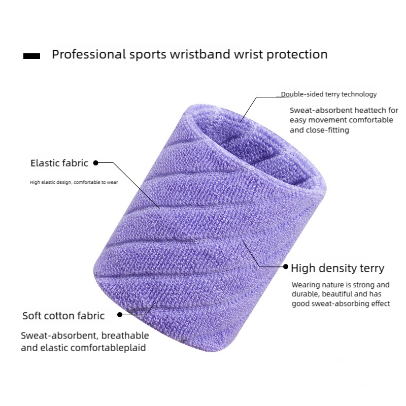 1 par de algodão elástico puls - Wristband Pair Sweat avaliação e preço