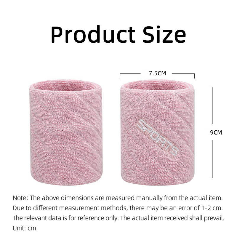 1 par de algodão elástico puls - Wristband Pair Sweat avaliação e preço