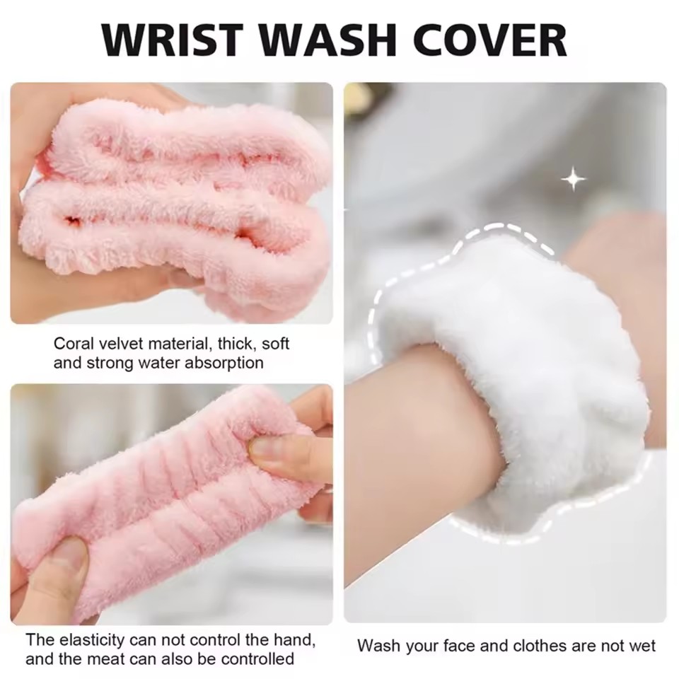 Moda 2 pçs um par lavagem rost - Wristband Pair Sweat avaliação e preço