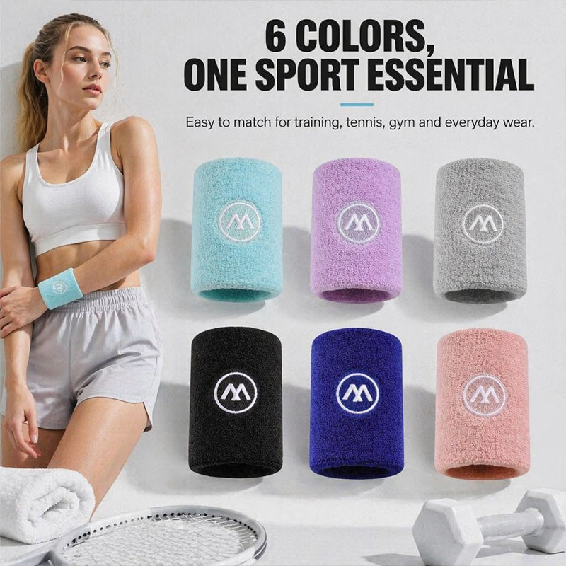 1 par de pulseiras esportivas  - Wristband Pair Sweat avaliação e preço
