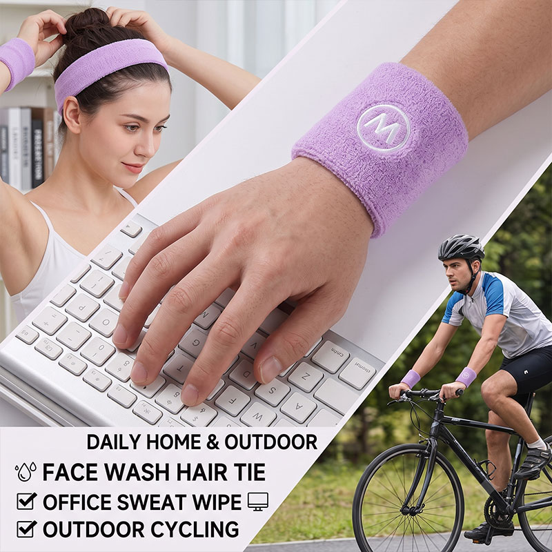 1 par de pulseiras esportivas  - Wristband Pair Sweat avaliação e preço