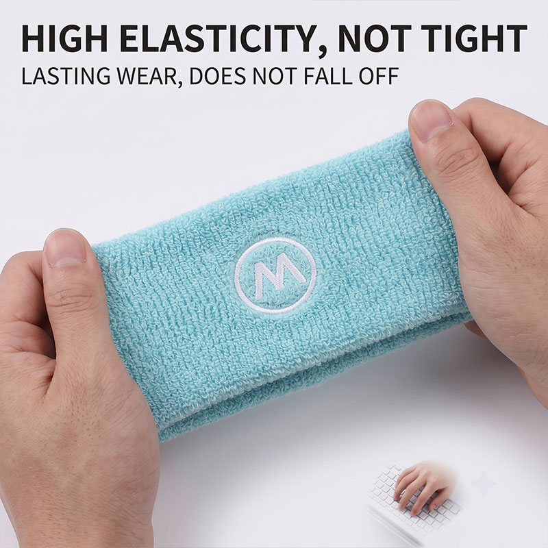 1 par de pulseiras esportivas  - Wristband Pair Sweat avaliação e preço