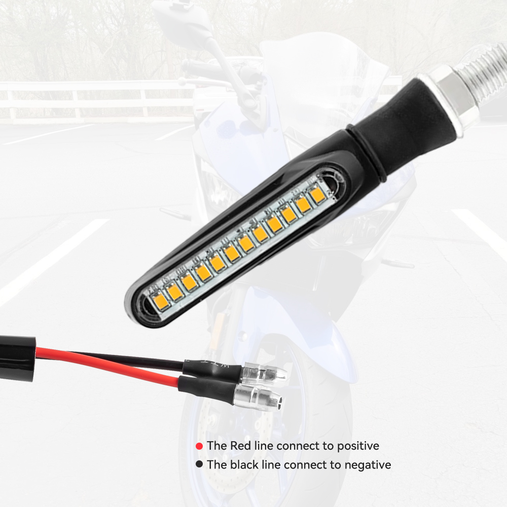Motocicleta LED Turn Signals,  - Badminton Flash avaliação e preço